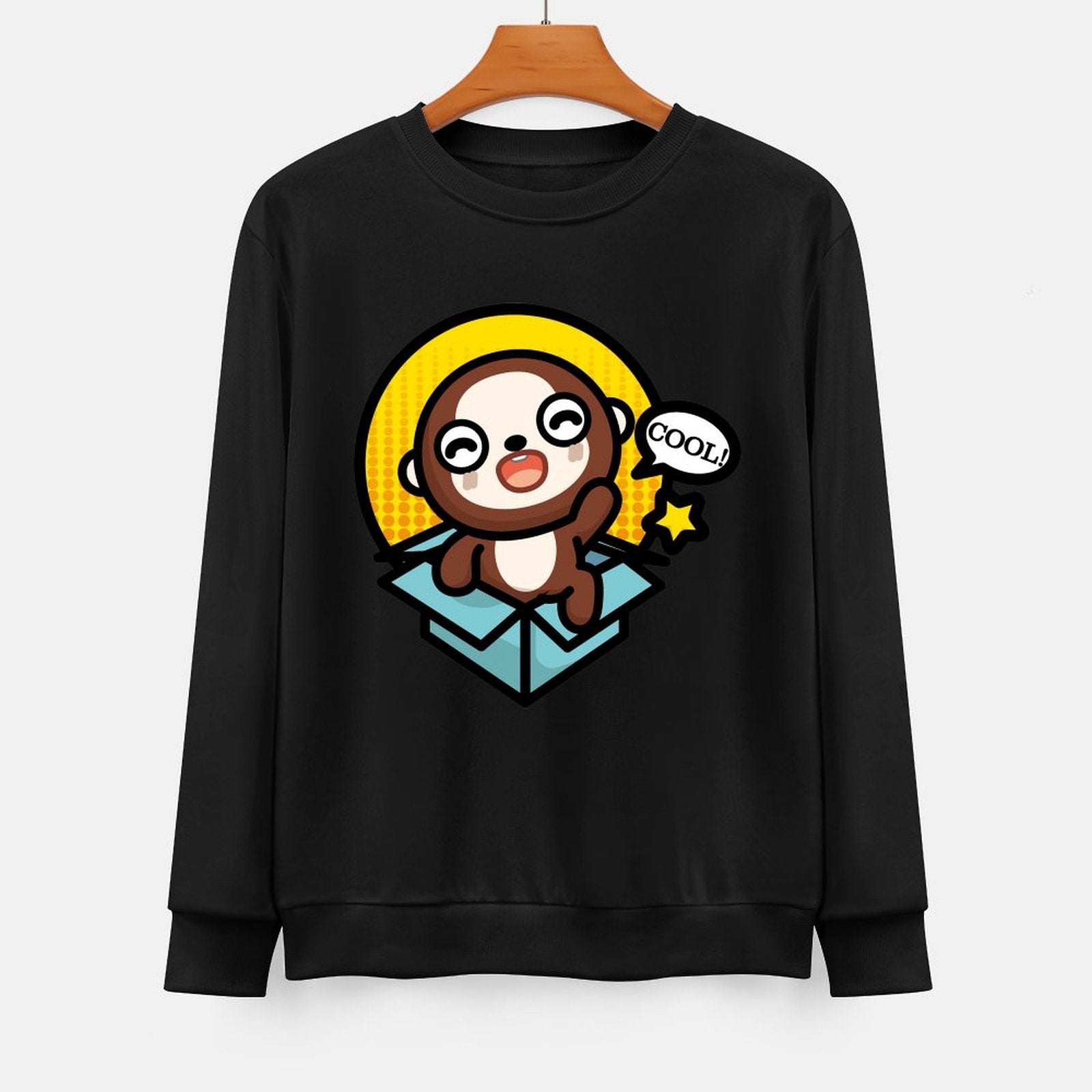 Front Patterned Long Sleeve TopMade-to-Order Performance